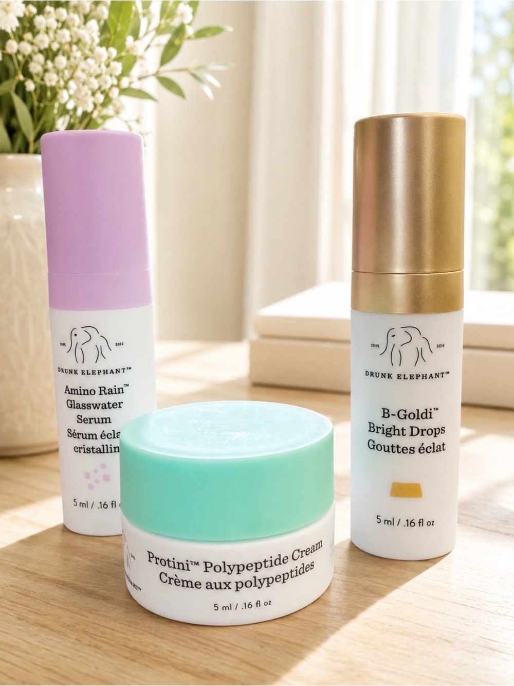 Drunk Elephant 3pc travel set